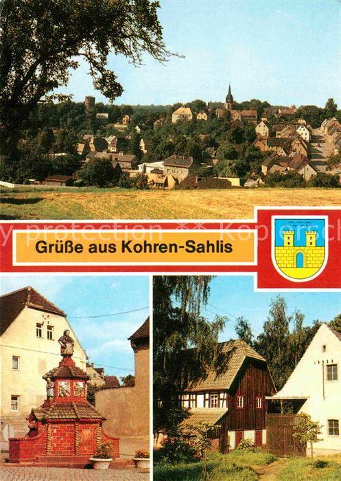 Kohren-Sahlis uebersicht Toepferbrunnen Muehlenmuseum