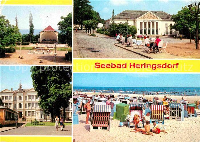Heringsdorf Ostseebad Usedom Konzertplatz Kulturhaus FDGB Erholungsheim Einheit