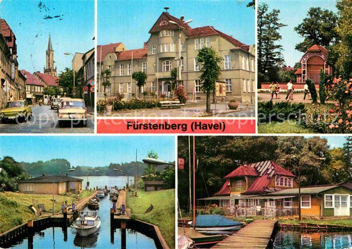 Fuerstenberg Havel Ernst Thaelmann Strasse Rathaus Park des Friedens Havelschleu