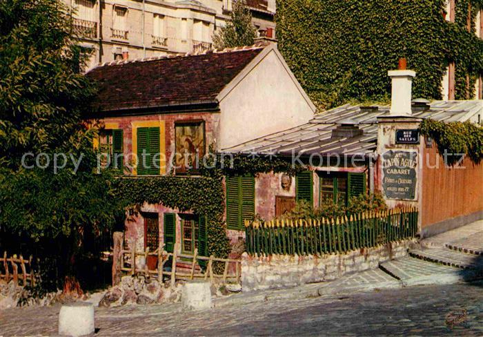 Montmartre Paris Le cabaret du Lapin Agile