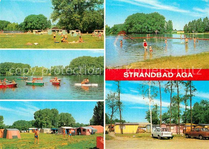 Aga Strandbad Campingplatz Bungalows