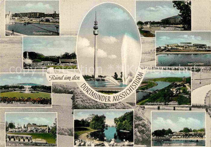 DORTMUND  CITY Rund um den Dortmunder Aussichtsturm