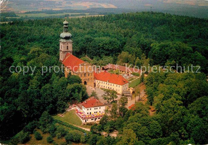 Amberg Oberpfalz Wallfahrtskirche Mariahilfberg Franziskanerkloster Fliegeraufna
