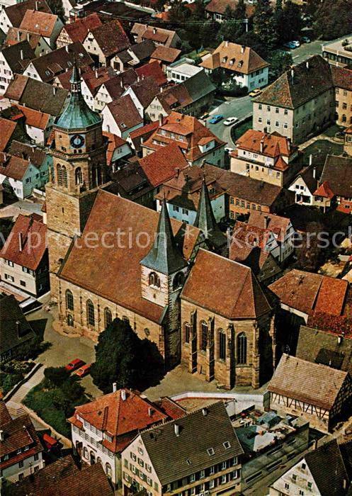 Weil der Stadt Katholische Pfarrkirche St Peter und Paul Fliegeraufnahme