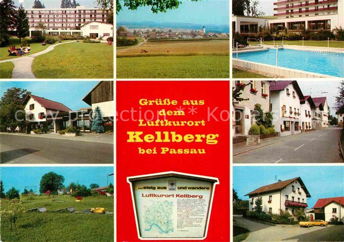 Kellberg Teilansichten Luftkurort Bayerischer Wald Freibad Minigolf