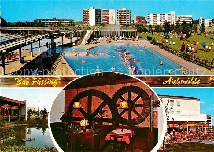 Bad Fuessing Thermalbad Restaurant Cafe Aichmuehle am Johannesbad