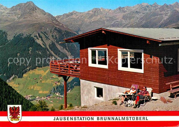 St Jakob Defereggen Jausenstation Brunnalmstueberl Alpenpanorama