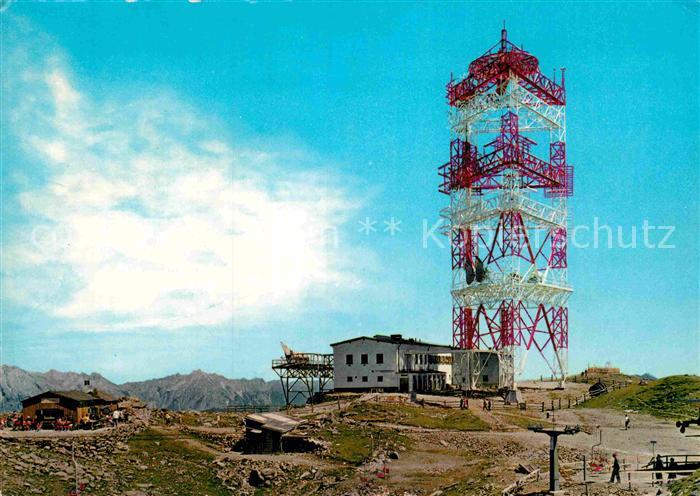 Patscherkofel Gipfelhuette Relaisstation Bergstation