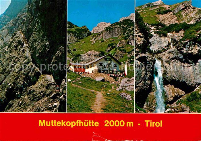 Imst Tirol Muttekopfhuette Alpen Wasserfall