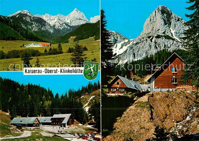 Kaiserau Admont Alpenschloessl Oberst Klinke Huette Alpen