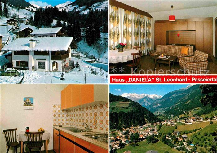 St Leonhard Passeier Haus Daniela Pension Talblick Alpenpanorama
