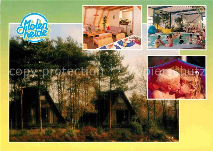 Helchteren Recreatiedomein Molenheide Hallenbad Kinder Ferienhaeuser
