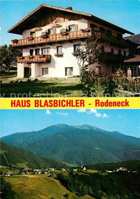 Rodeneck Italien Pension Haus Blasbichler Landschaftspanorama Alpen