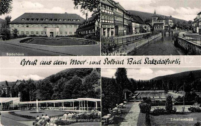 Bad Salzdetfurth Badehaus An der Lamme Neue Wandelhalle Schwimmbad