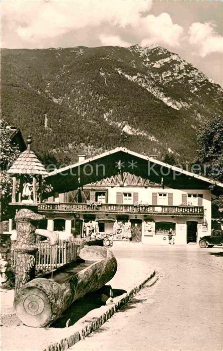 Grainau St Wendelinbrunnen