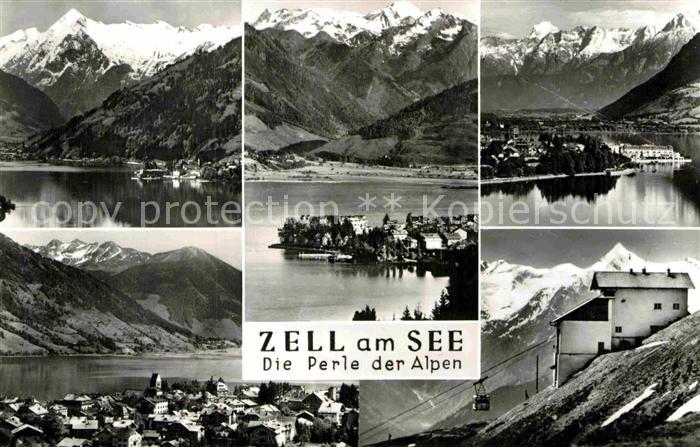 Zell See Teilansichten Seilbahn Station