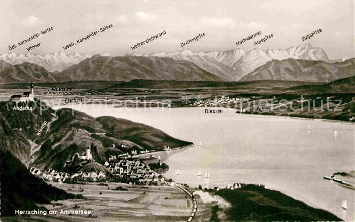 Herrsching Ammersee Panorama