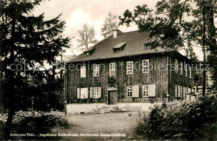 Ilmenau Thueringen Jagdhaus Gabelbach
