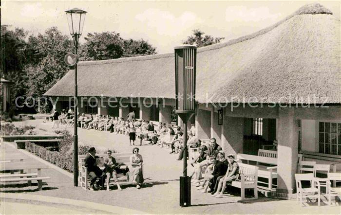 Kuehlungsborn Ostseebad Wandelhalle im Konzertgarten Ost
