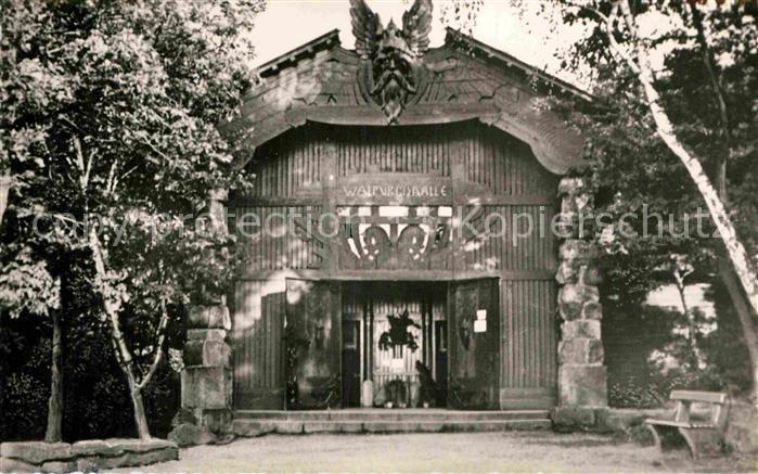 Bodetal Harz Walpurgishalle auf dem Hexentanzplatz