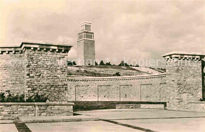 Buchenwald Weimar Ringgrab 2 mit Blick zum Turm