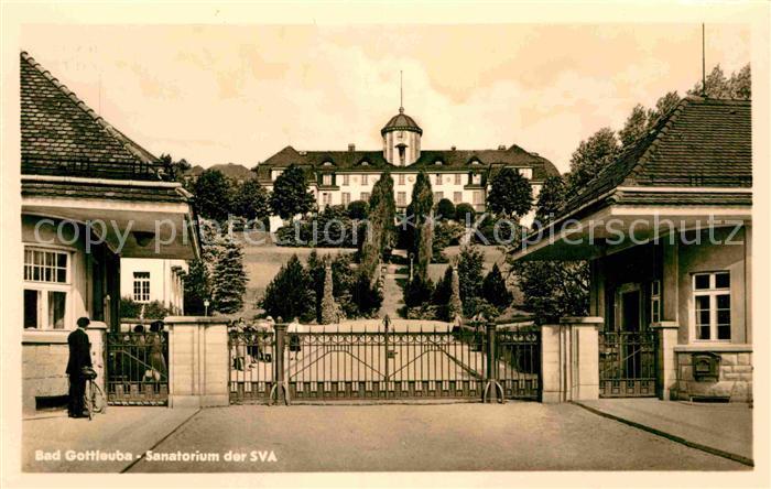 Bad Gottleuba-Berggiesshuebel Sanatorium der SVA