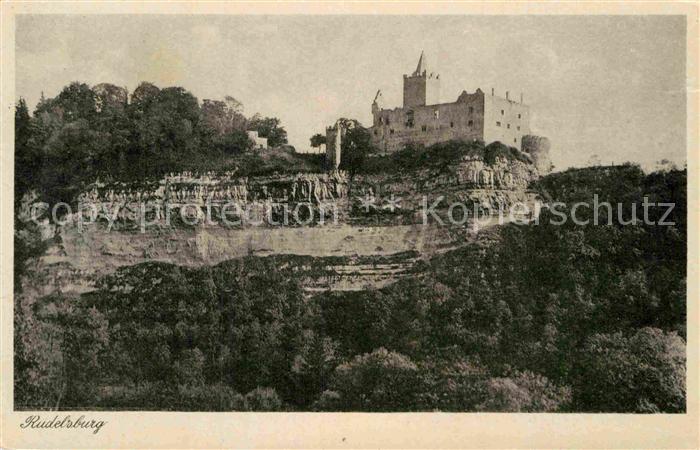 Bad Koesen Die Rudelsburg