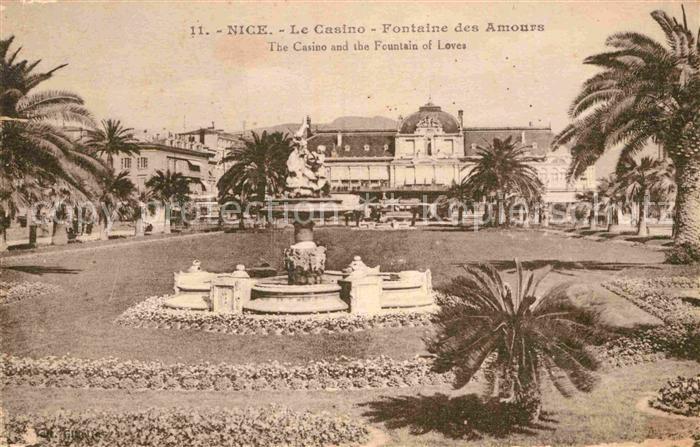 Nice Alpes Maritimes Fontaine des Amours