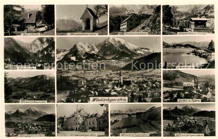 Windischgarsten Bosruckhuette Bildstock Prielschutzhaus Linzerhaus Gleinkersee S