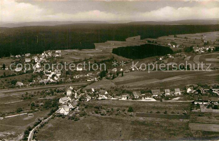Untermusbach Freudenstadt Fliegeraufnahme mit Obermusbach