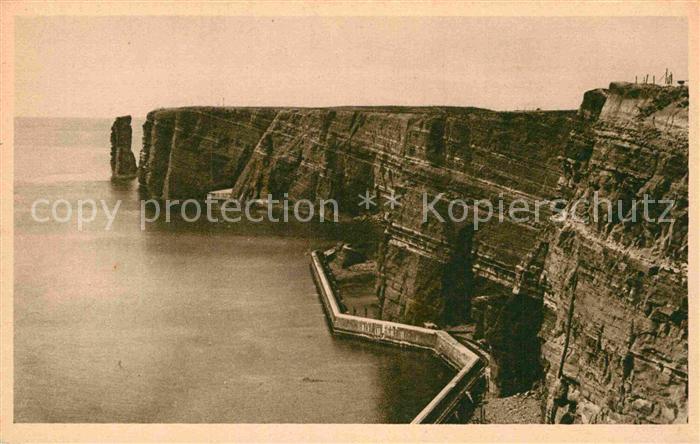 Helgoland Westkueste Fliegeraufnahme