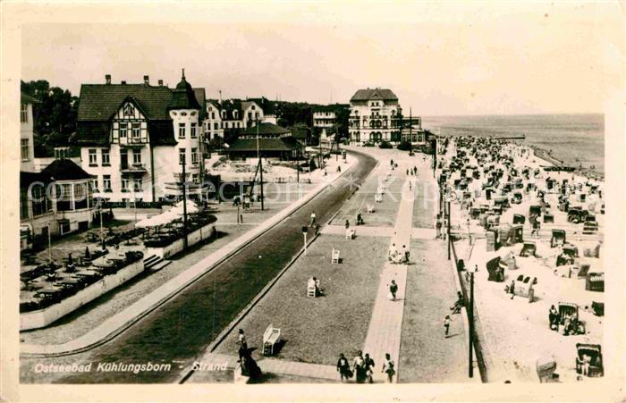 Kuehlungsborn Ostseebad Strand Promenade