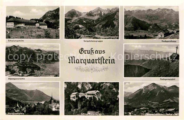 Marquartstein Erholungsheim Geigelsteingruppe Hochgernhaus Alpenpanorama Hochger