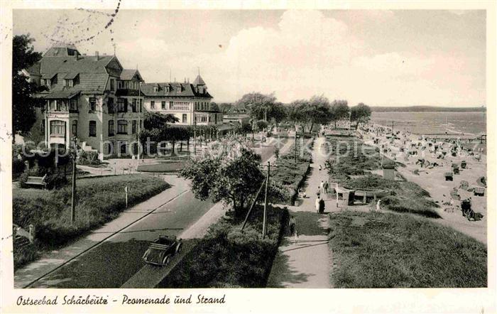 Scharbeutz Ostseebad Promenade und Strand