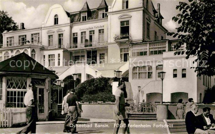 Bansin Ostseebad FDGB Ferienheim Fortschritt