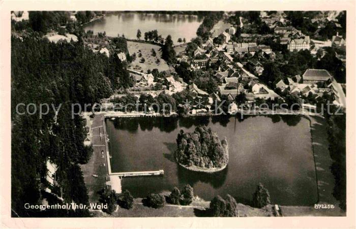 Georgenthal Gotha Fliegeraufnahme