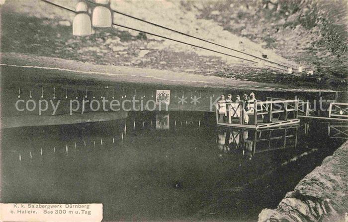 Duernberg Hallein Salzbergwerk Bergeinfahrt
