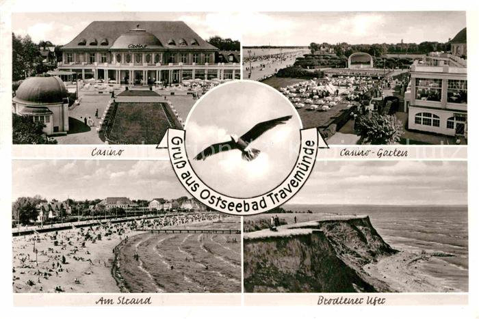 Travemuende Ostseebad Casino Garten Am Strand Brodtener Ufer