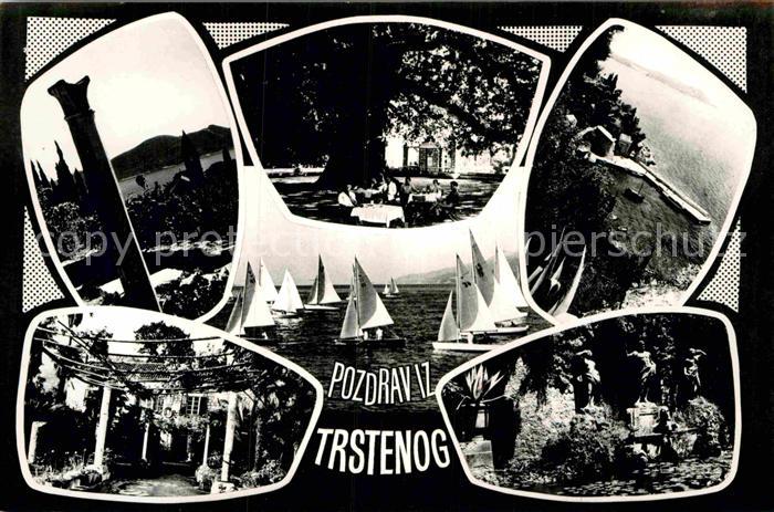 Trsteno Croatia Teilansichten