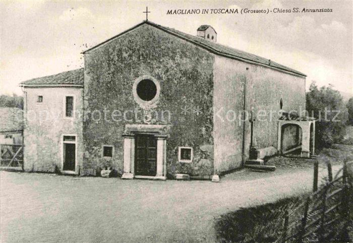 Grosseto Toscana Magliano in Toscana Chiesa Annunziata