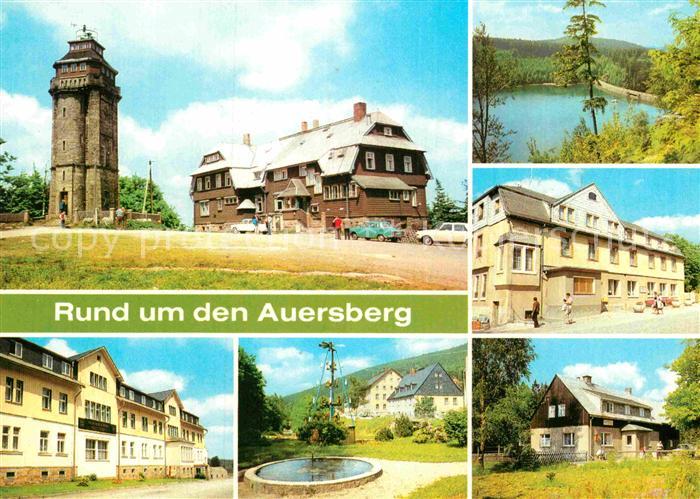 Auersberg Wildenthal Berghotel Auersberg Ferienheim Waldfrieden Konsum Hotel Aue