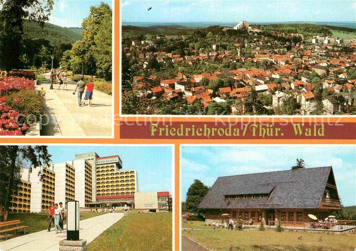 Friedrichroda Promenade Puschkinpark Adolphsblick FDGB Erholungsheim August Bebe