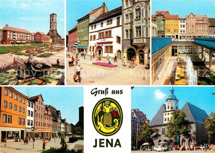 Jena Thueringen Platz der Kosmonauten Johannisstrasse Historisches Rathaus