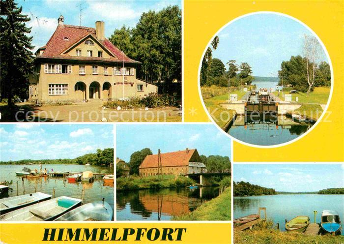 Himmelpfort FDGB Erholungsheim Werner Schumann Schleuse Am Stolpsee Brauhaus Am