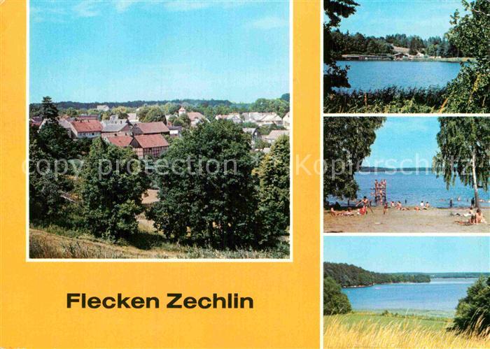 Flecken Zechlin Panorama Schwarzer See Am Grossen Zechliner See