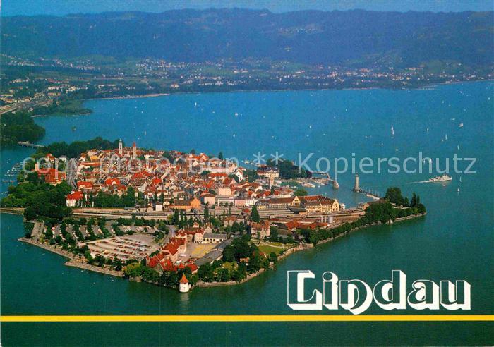 Lindau Bodensee Fliegeraufnahme
