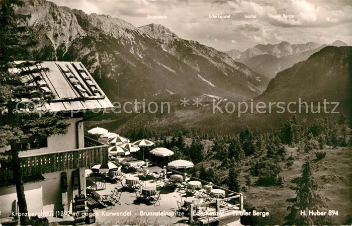 Karwendel Kranzberghaus Brunnsteinspitze