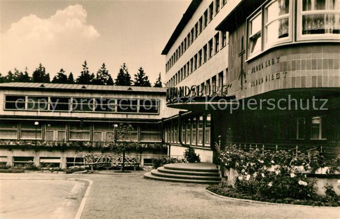 Elbingerode Harz Diakonissen-Mutterhaus Neuvandsburg
