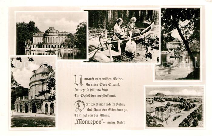 Ludwigsburg Wuerttemberg Restaurant Monrepos Schwaene Schloss