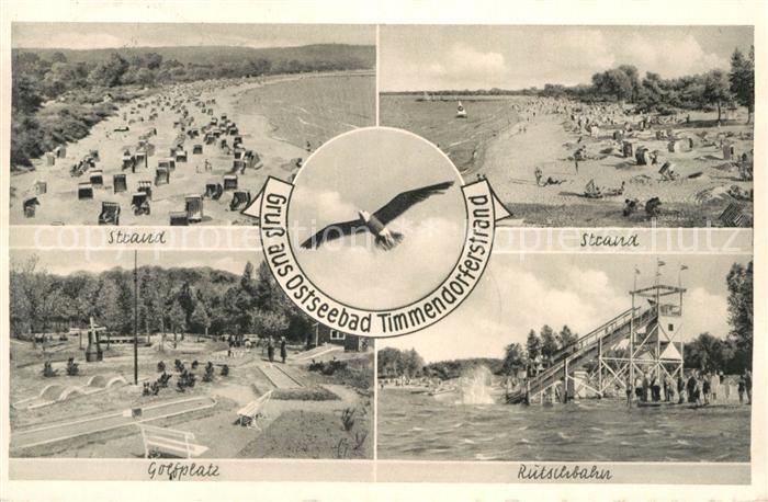 Timmendorfer Strand Strand Minigolf Rutschbahn